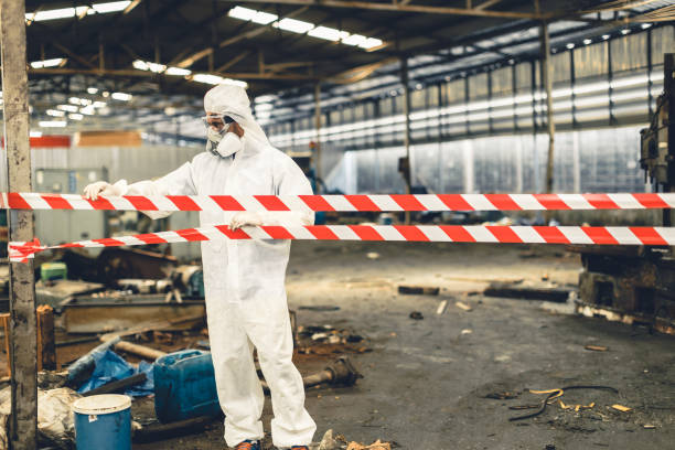 Professional Biohazard technician working in Franklin, IN